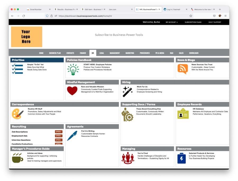 Free hr management software template platform