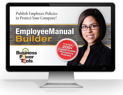 Employee Manual Builder HR policies procedures handbook cloud software template