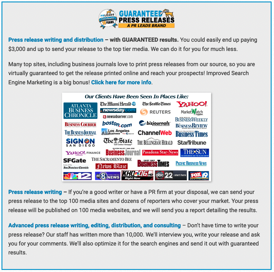 how to send press release to media bloggers dan janal