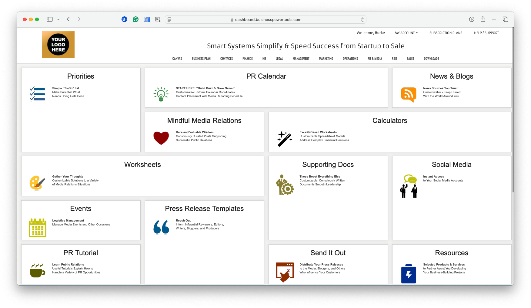 free public media relations strategy press release template training