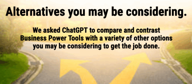 alternative to liveplan airtable notion enloop growthink upmetric foundersuite
